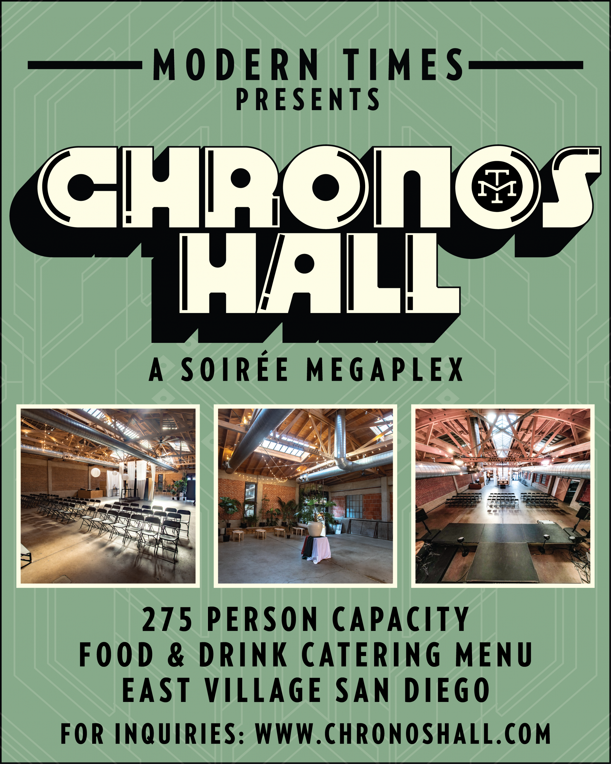 CHRONOS HALL — cover