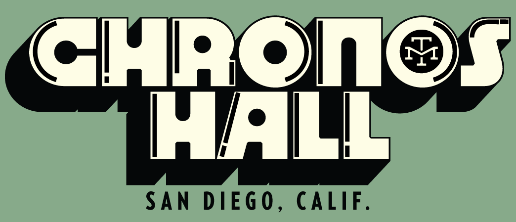 Chronos Hall — primary logo lockup