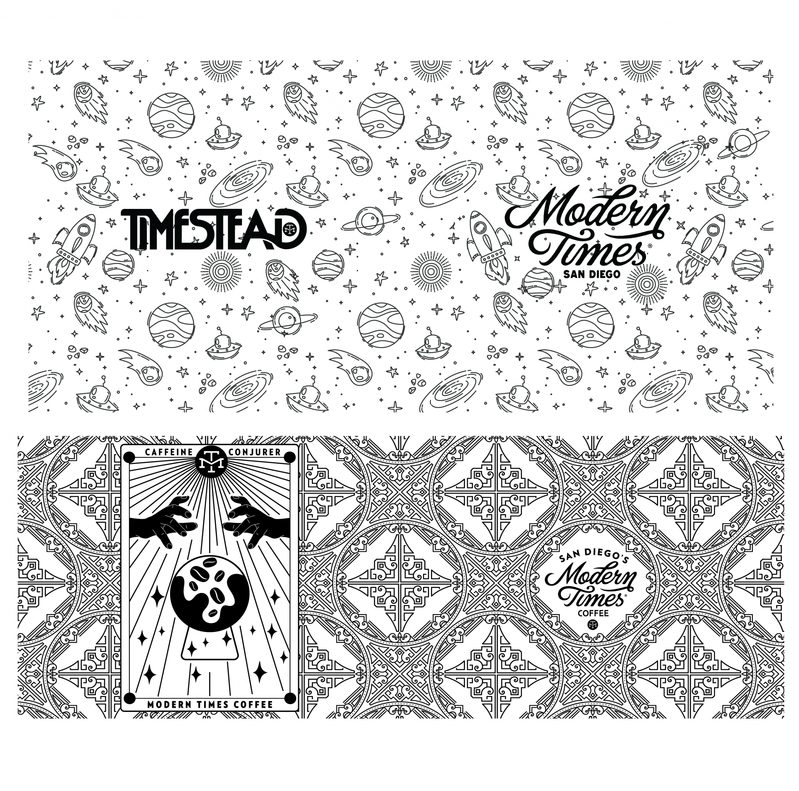 Glassware refresh — outlined artwork