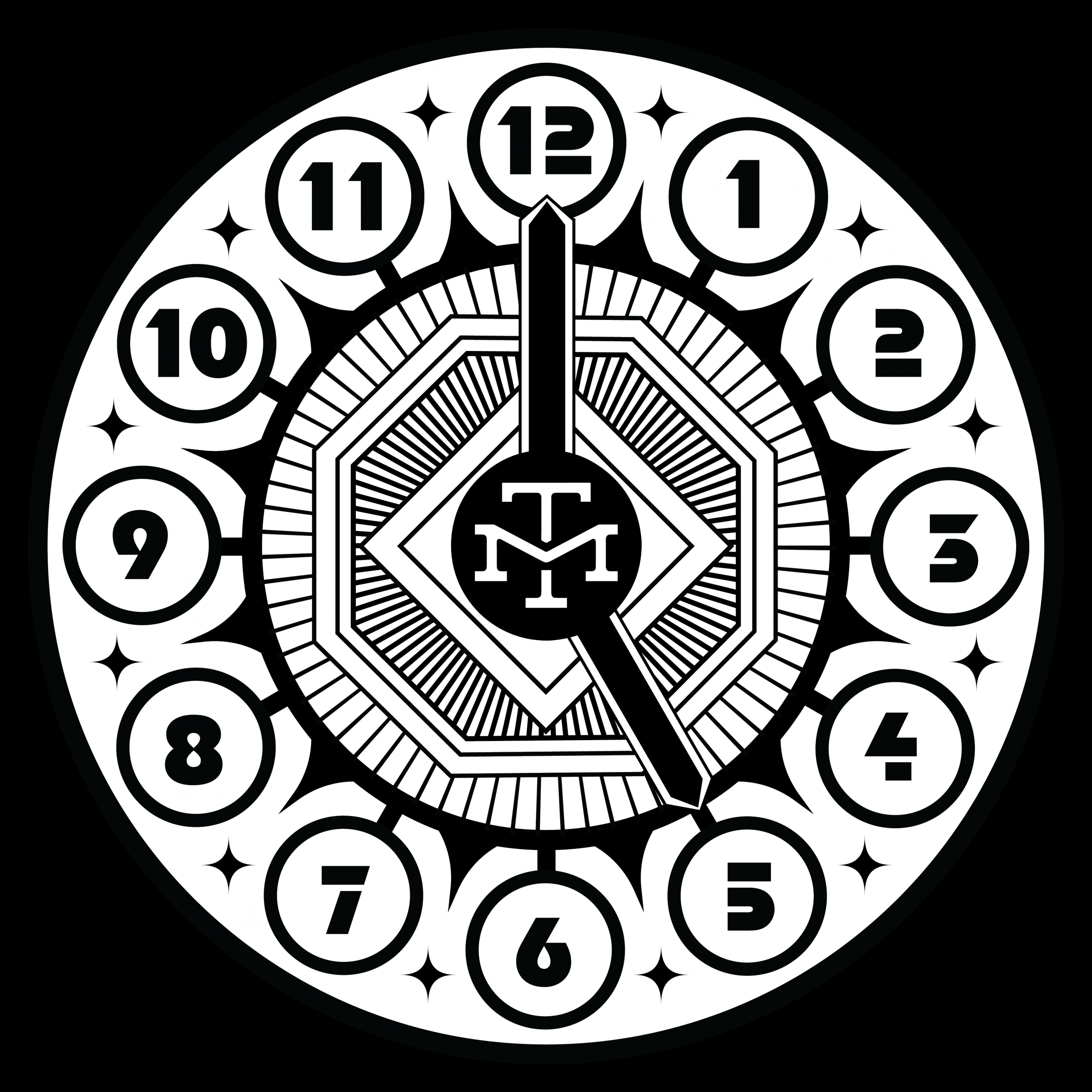 Timestead — wordmark on blue background