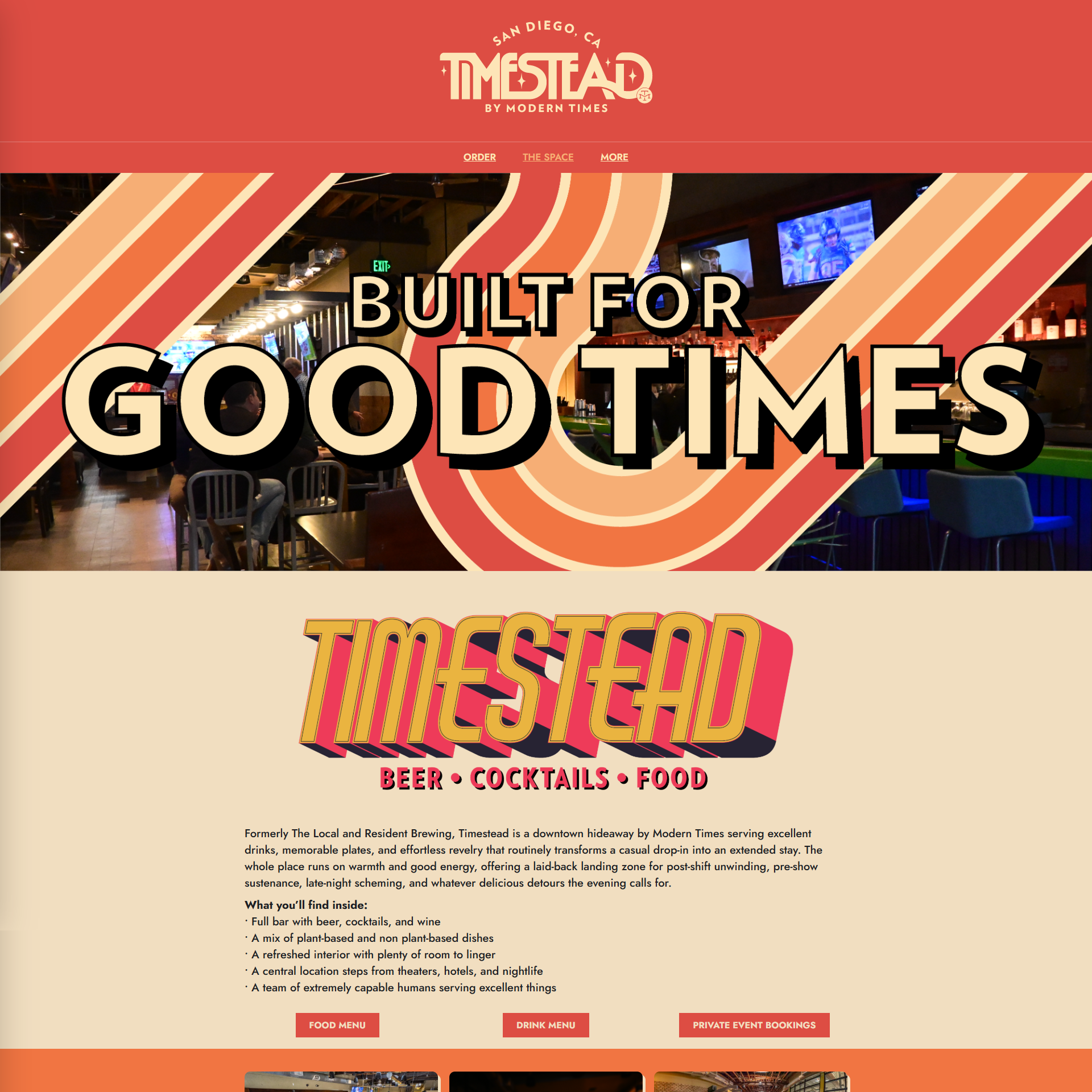 Timesteadpub.com — site section